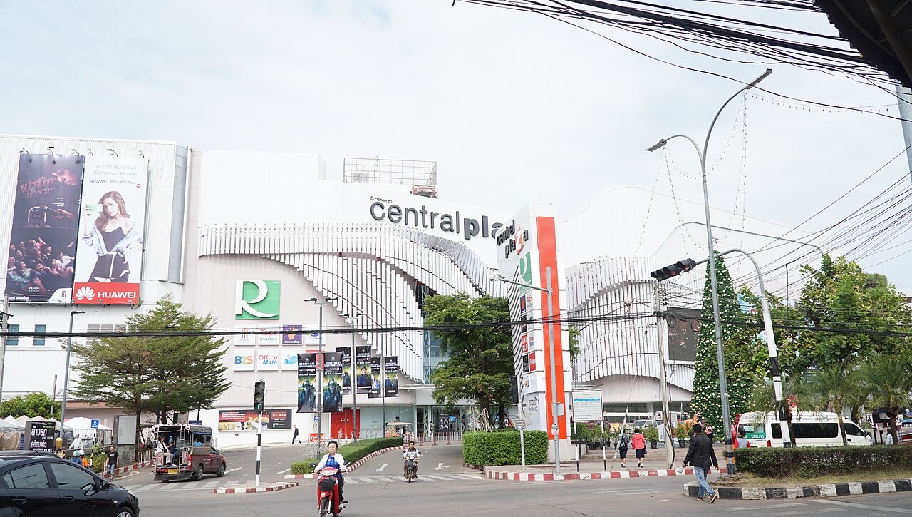 อาคารเซ็นทรัล อุดรธานี ซึ่งเป็นที่ตั้งของเมเจอร์ ซีนีเพล็กซ์